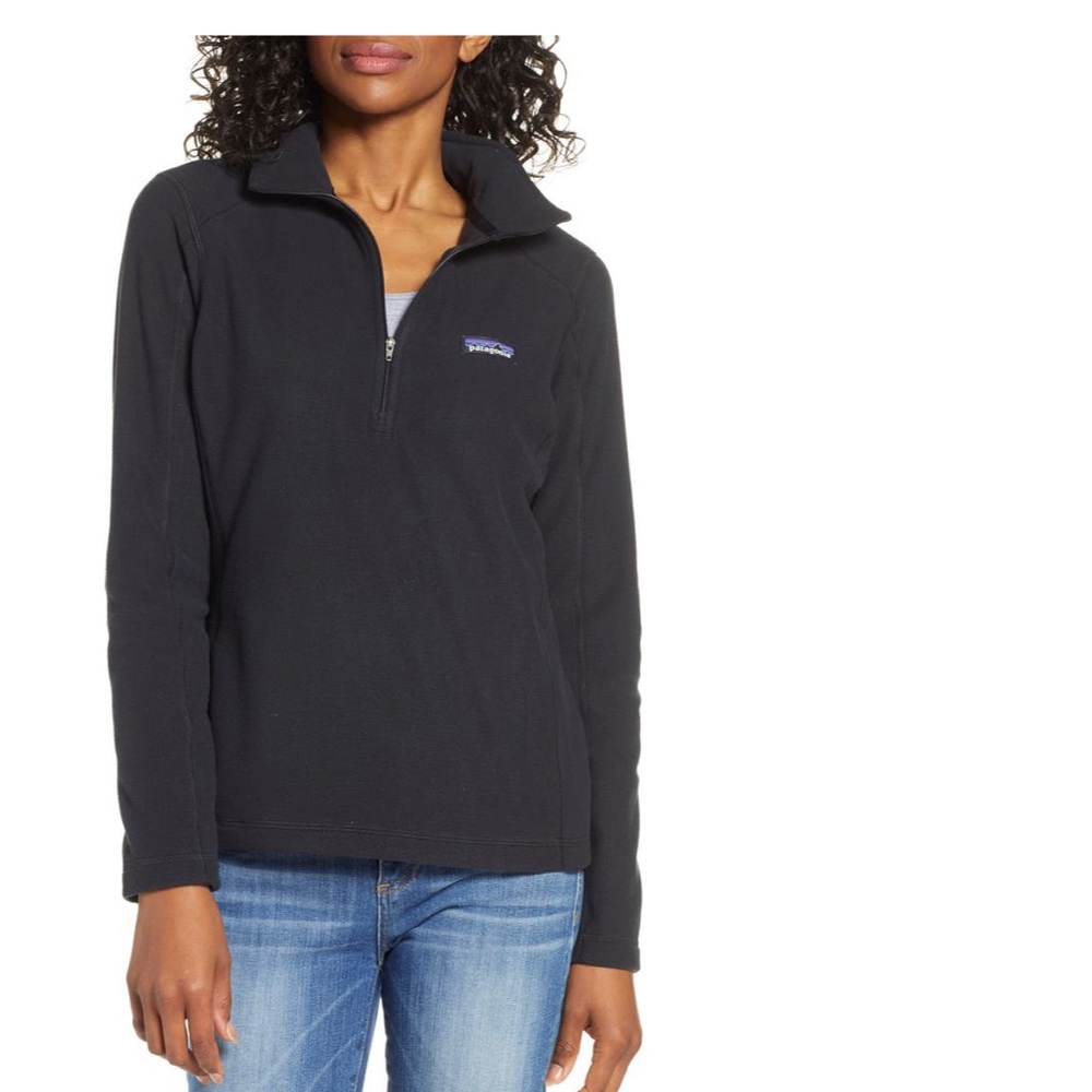 Patagonia, fleece quarter zip jacket